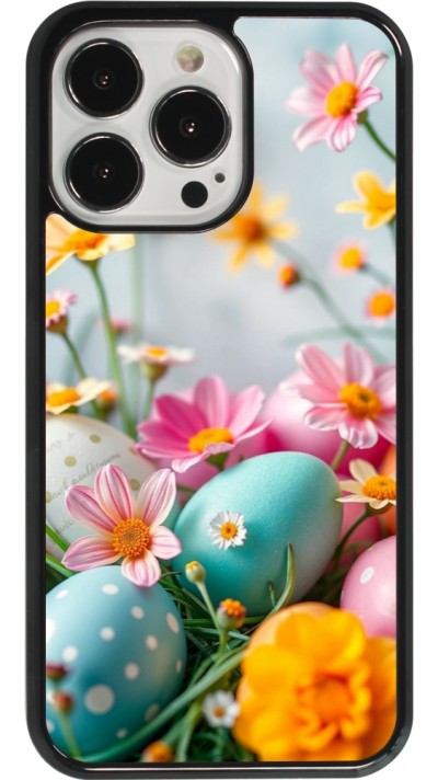 Coque iPhone 13 Pro - Easter 2026 Eggs with flowers