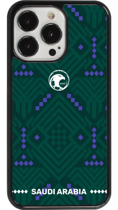 Coque iPhone 13 Pro - Maillot de football Arabie saoudite 2026 personnalisable