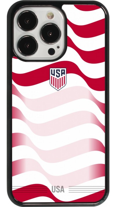Coque iPhone 13 Pro - Maillot de football E?tats Unis 2026 personnalisable