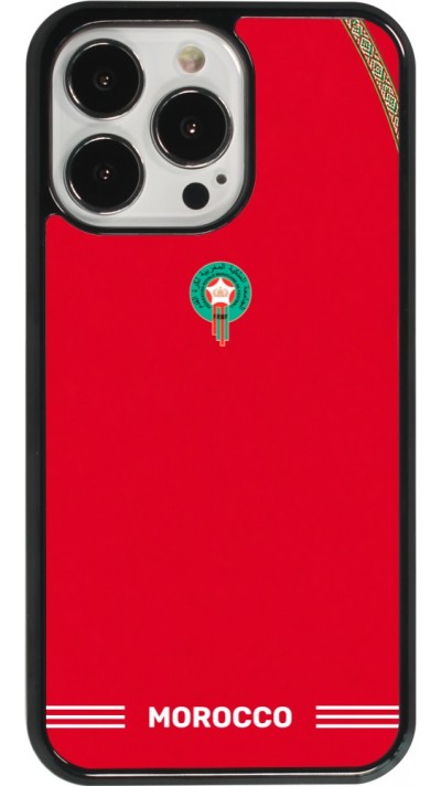 Coque iPhone 13 Pro - Maillot de football Maroc 2026 personnalisable