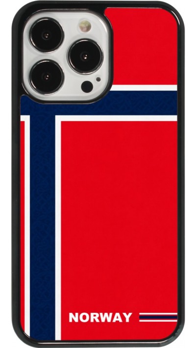 Coque iPhone 13 Pro - Maillot de football Norvège 2026 personnalisable