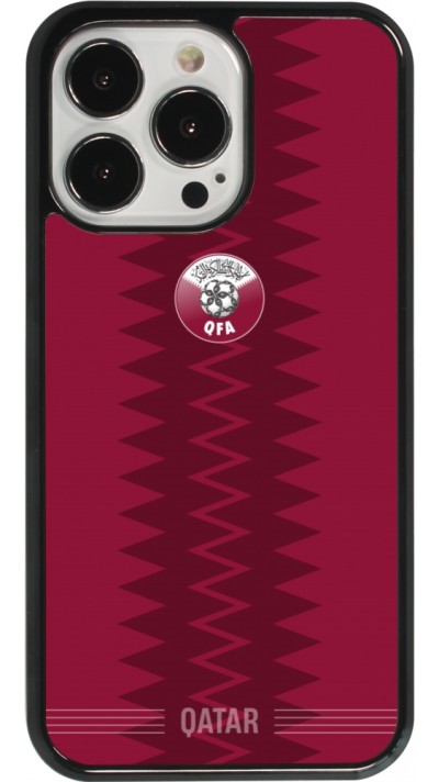 Coque iPhone 13 Pro - Maillot de football Qatar 2026 personnalisable