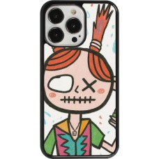 Coque iPhone 13 Pro - Little Girl Sketch