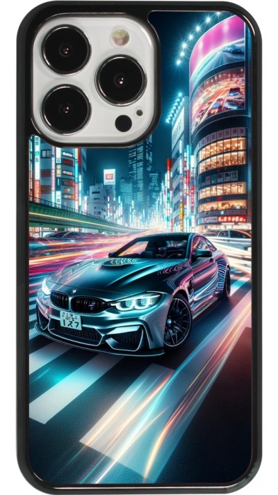 Coque iPhone 13 Pro - BMW M4 Tokyo Night