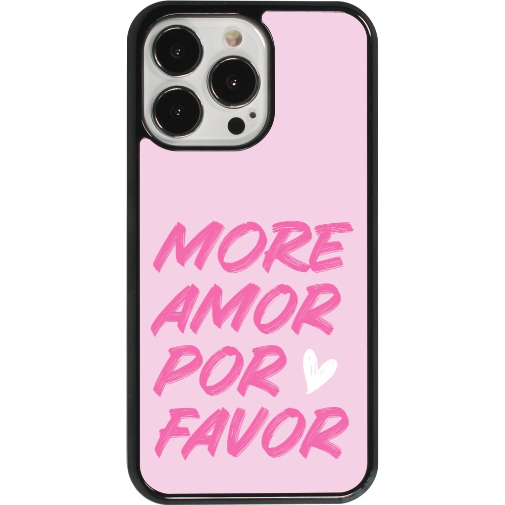 Coque iPhone 13 Pro - More amor porfavor