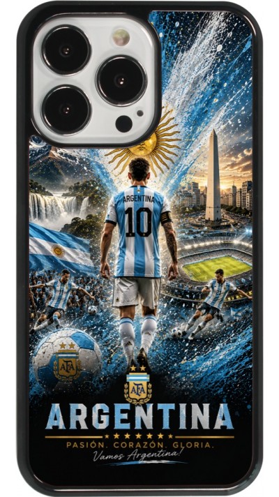 Coque iPhone 13 Pro - Football Argentine splash 2026