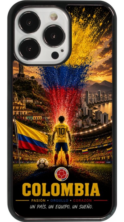Coque iPhone 13 Pro - Football Colombie splash 2026