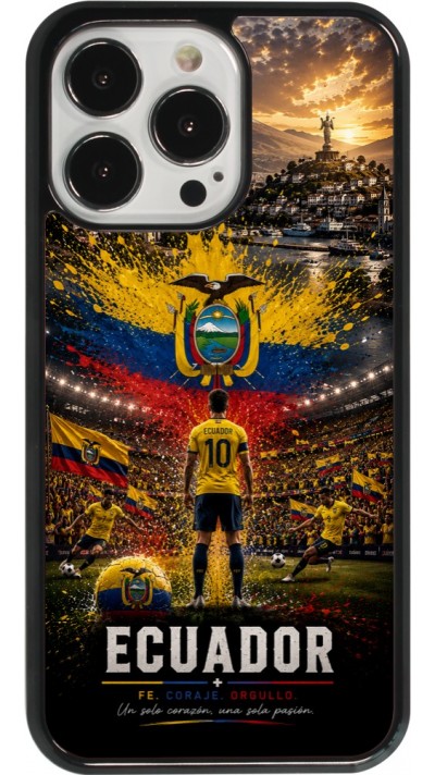 Coque iPhone 13 Pro - Football Équateur splash 2026