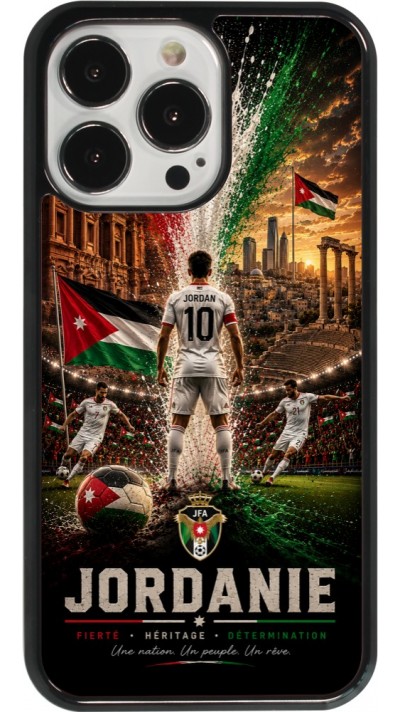 Coque iPhone 13 Pro - Football Jordanie splash 2026