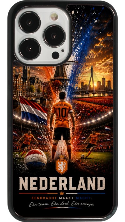 Coque iPhone 13 Pro - Football Pays-Bas splash 2026