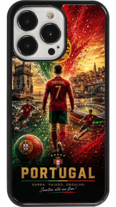 Coque iPhone 13 Pro - Football Portugal splash 2026