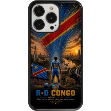 Coque iPhone 13 Pro - Football République démocratique du Congo splash 2026