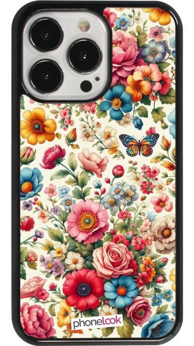Coque iPhone 13 Pro - Spring 25 printemps fleuri