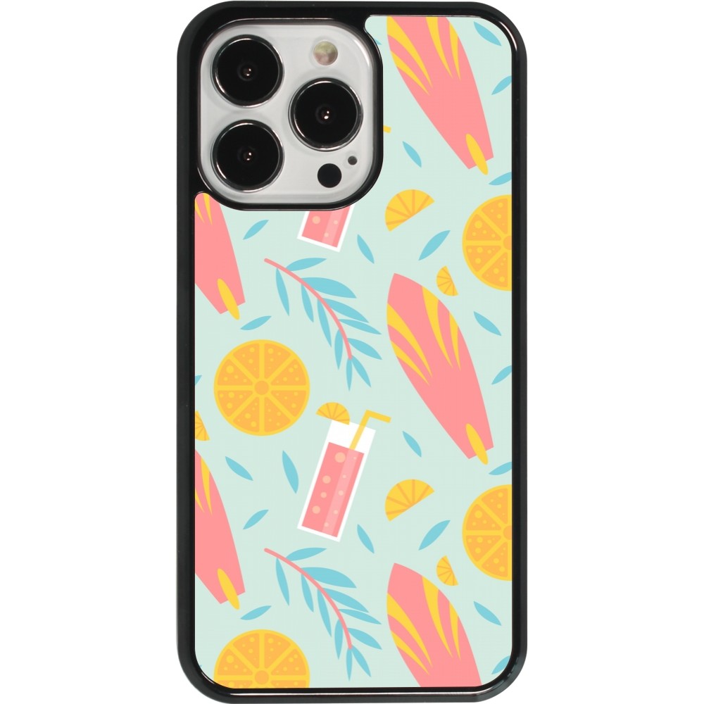 Coque iPhone 13 Pro - Summer 2025 Pattern citron