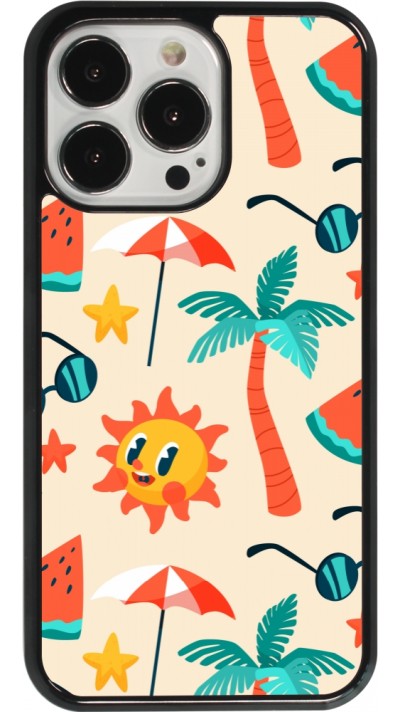 Coque iPhone 13 Pro - Summer 2025 Pattern soleil