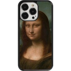 Coque iPhone 13 Pro - Tableau art - La Joconde - Léonard de Vinci