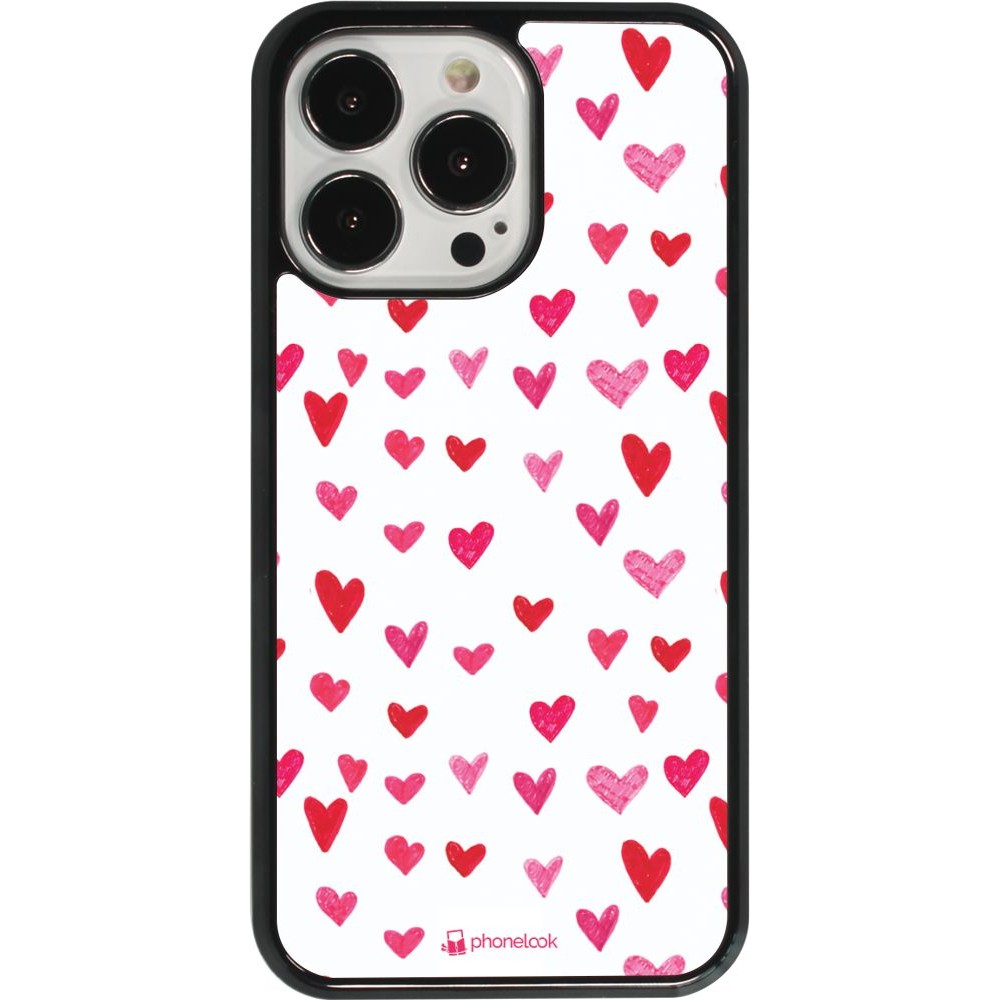 Coque iPhone 13 Pro - Valentine 2022 Many pink hearts