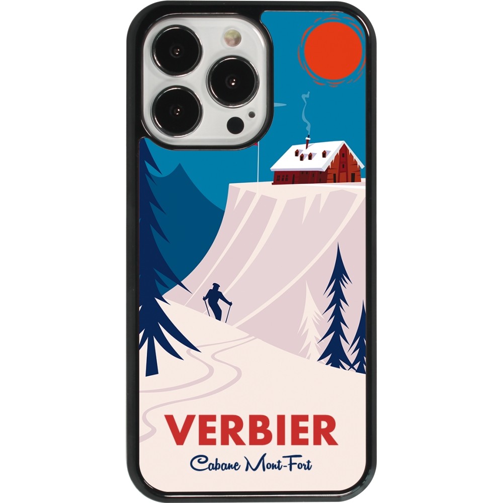 Coque iPhone 13 Pro - Verbier Cabane Mont-Fort