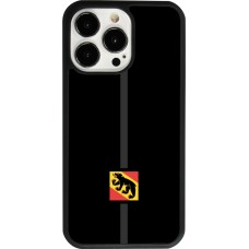 Coque iPhone 13 Pro - Silicone rigide noir Canton BE noir
