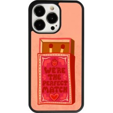 Coque iPhone 13 Pro - Silicone rigide noir Saint Valentines Day 26 Perfect Match