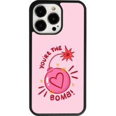 Coque iPhone 13 Pro - Silicone rigide noir Saint Valentines Day 26 You are the bomb