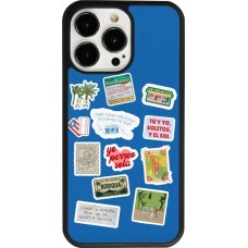 Coque iPhone 13 Pro - Silicone rigide noir Seals of the Dominican Republic DTMF