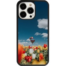 Coque iPhone 13 Pro - Silicone rigide noir Hot air balloon 2026