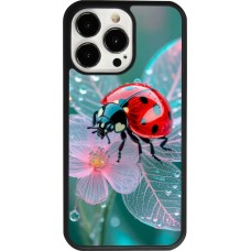 Coque iPhone 13 Pro - Silicone rigide noir Ladybird in bloom 2026