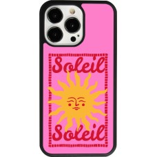 Coque iPhone 13 Pro - Silicone rigide noir Sun sun 2026