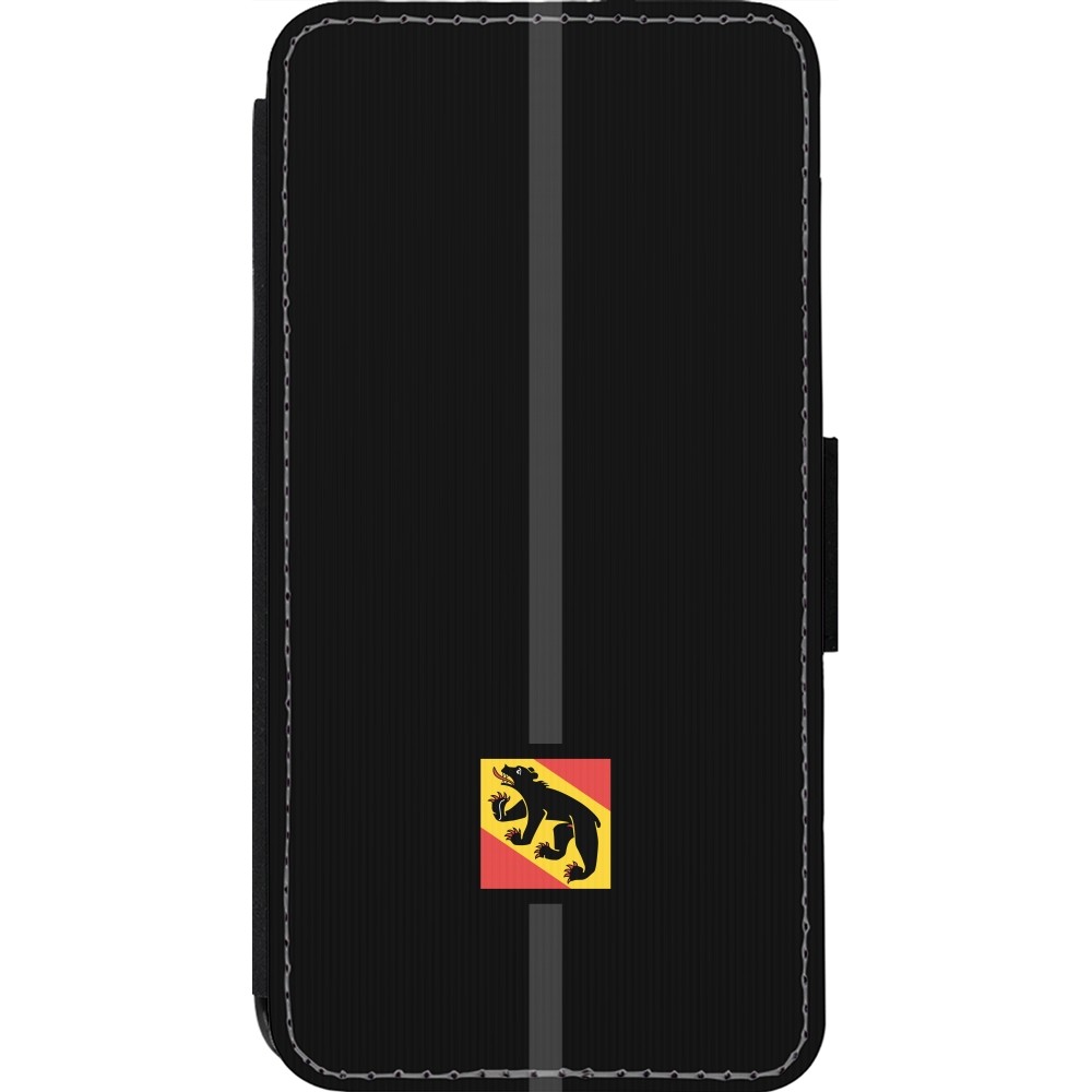 iPhone 13 Pro Case Hülle - Wallet schwarz Kanton BE schwarz