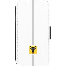 iPhone 13 Pro Case Hülle - Wallet schwarz Kanton UR weiss