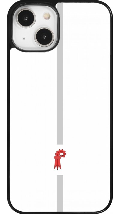 iPhone 14 Case Hülle - Kanton BL weiss