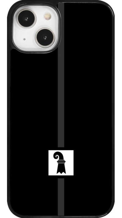 iPhone 14 Case Hülle - Kanton BS schwarz