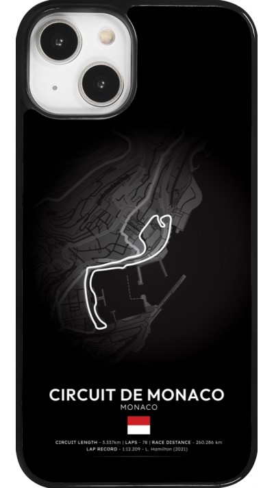 Coque iPhone 14 - F1 Track 2025 Monaco
