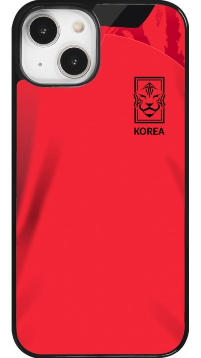Coque iPhone 14 - Maillot de football Corée du Sud 2022 personnalisable