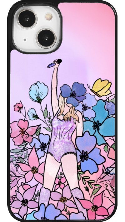 Coque iPhone 14 - Taylor Swift Sketch - Pink