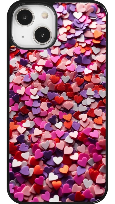 Coque iPhone 14 - Valentine 2025 Confetti