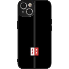 Coque iPhone 14 - Silicone rigide noir Canton VS noir