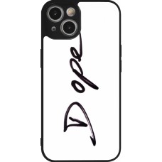 Coque iPhone 14 - Silicone rigide noir Dope