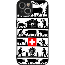 iPhone 14 Case Hülle - Silikon schwarz Poya Schweiz 1