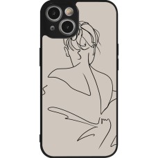 iPhone 14 Case Hülle - Silikon schwarz Salnikova 05