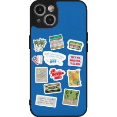 Coque iPhone 14 - Silicone rigide noir Seals of the Dominican Republic DTMF