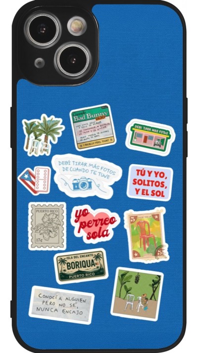 Coque iPhone 14 - Silicone rigide noir Seals of the Dominican Republic DTMF