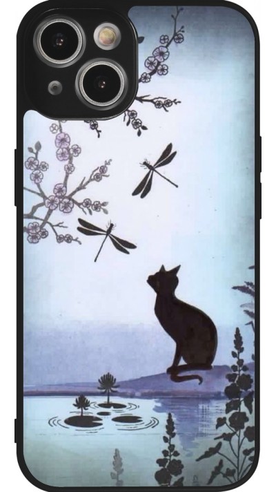 Coque iPhone 14 - Silicone rigide noir Spring 19 12