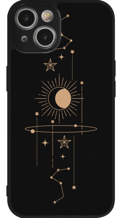Coque iPhone 14 - Silicone rigide noir Spring 23 astro