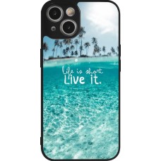 iPhone 14 Case Hülle - Silikon schwarz Summer 18 24