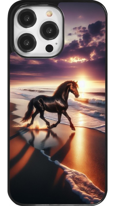 iPhone 14 Pro Max Case Hülle - Pferd majestätisch Strand