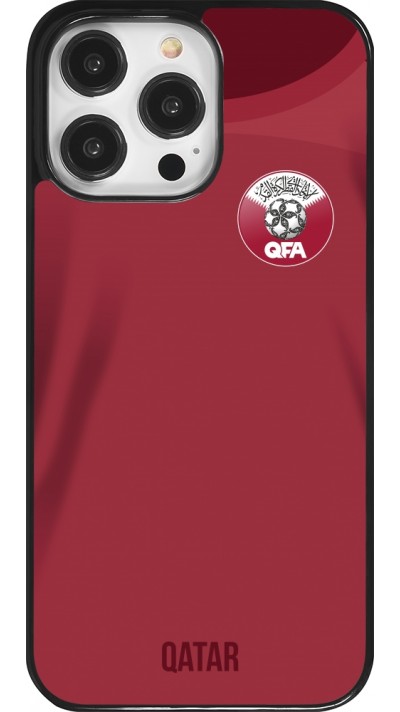 Coque iPhone 14 Pro Max - Maillot de football Qatar 2022 personnalisable