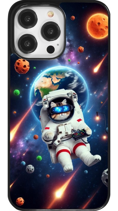 Coque iPhone 14 Pro Max - VR SpaceCat Odyssey