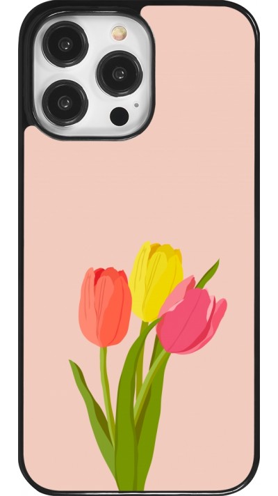 Coque iPhone 14 Pro Max - Spring 23 tulip trio